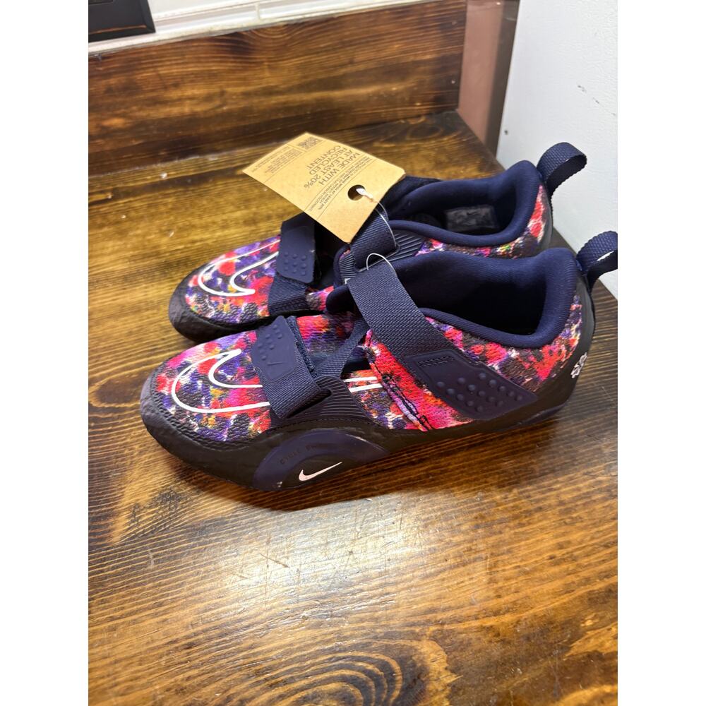 Nike Superrep Navy And Pink Cycle Shoes Size 8